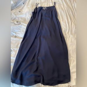 Babaton slip/sheath dress, beautiful eyelet style detail on neckline